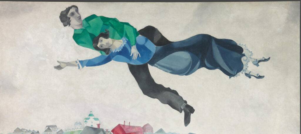 Marc Chagall Sopra la città