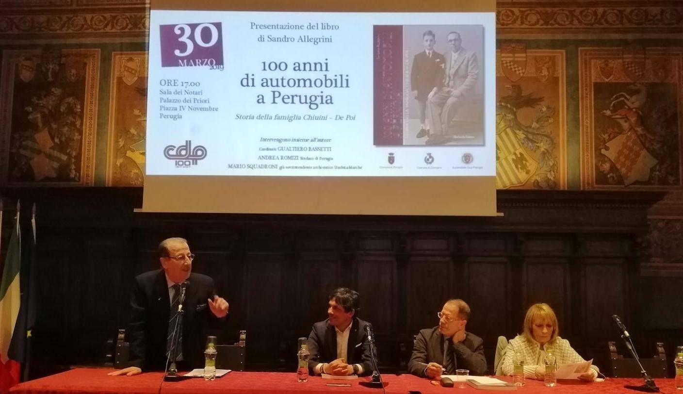 Presentazione del Libro "100 anni di automobili a Perugia"