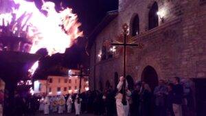 La processione a Gubbio