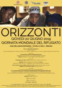 Programma 20 giugno Perugia per Giornata mondiale del Rifugiato