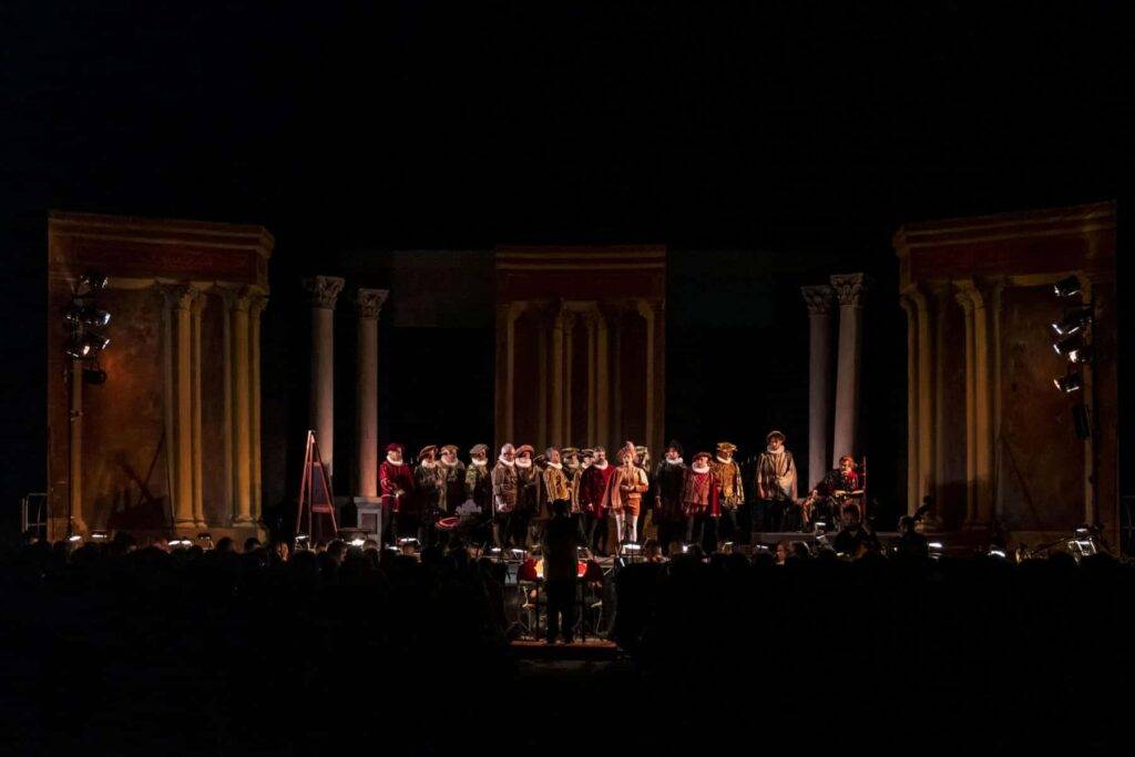 Ai Giardini del Frontone è andato in scena il "Rigoletto" di Giuseppe Verdi