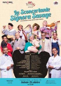 Teatro a Deruta, il 26 ottobre va in scena "La Sconcertante Signora Savage"