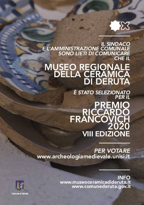 Il Museo della Ceramica di Deruta in lizza per il Premio Riccardo Francovich