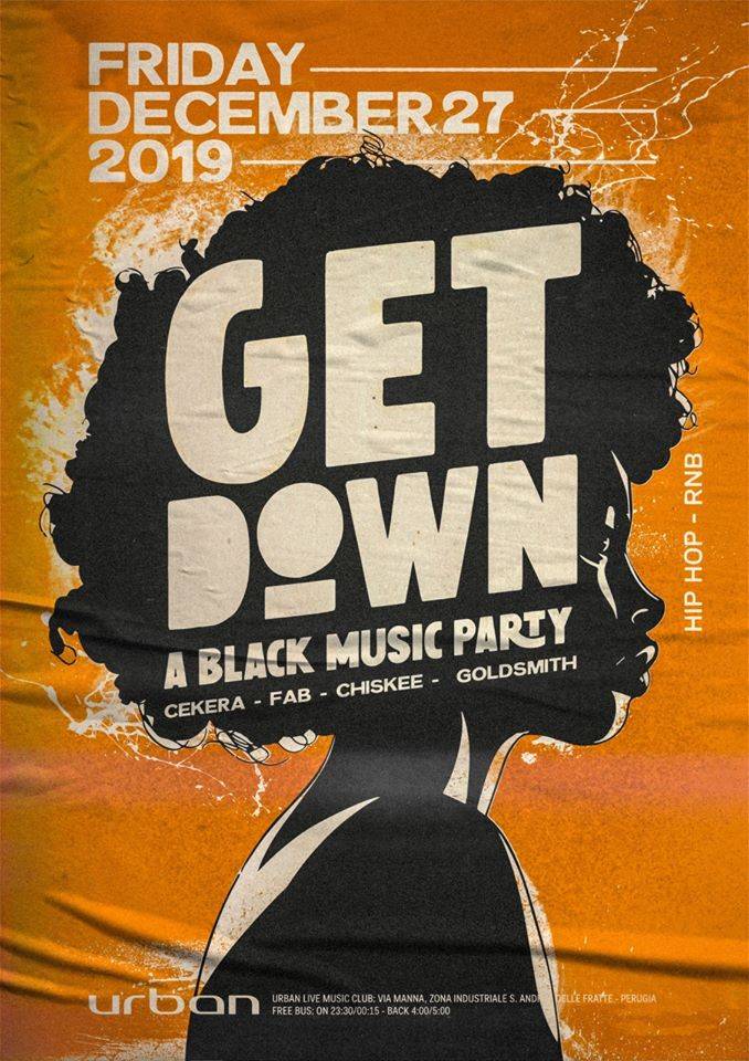 locandina Get Down The Party! 27 dicembre 2019