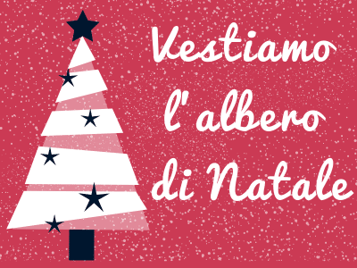 locandina evento Vestiamo l'albero di Natale a Perugia