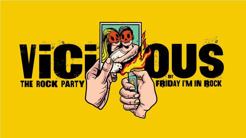 locandina Vicious - The Rock Party! all'Urban Club