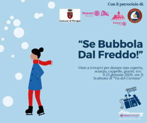 Perugia, "Se Bubbola dal Freddo!": apertura dell'Angolo della Gentilezza