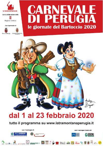 locandina Giornate del Bartoccio 2020 a Perugia
