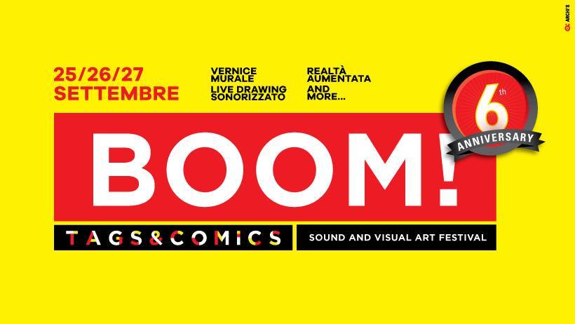 BOOM! TAGS&COMICS Sound and Visual Art Festival
