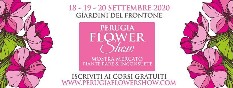 Perugia Flower Show locandina 2020