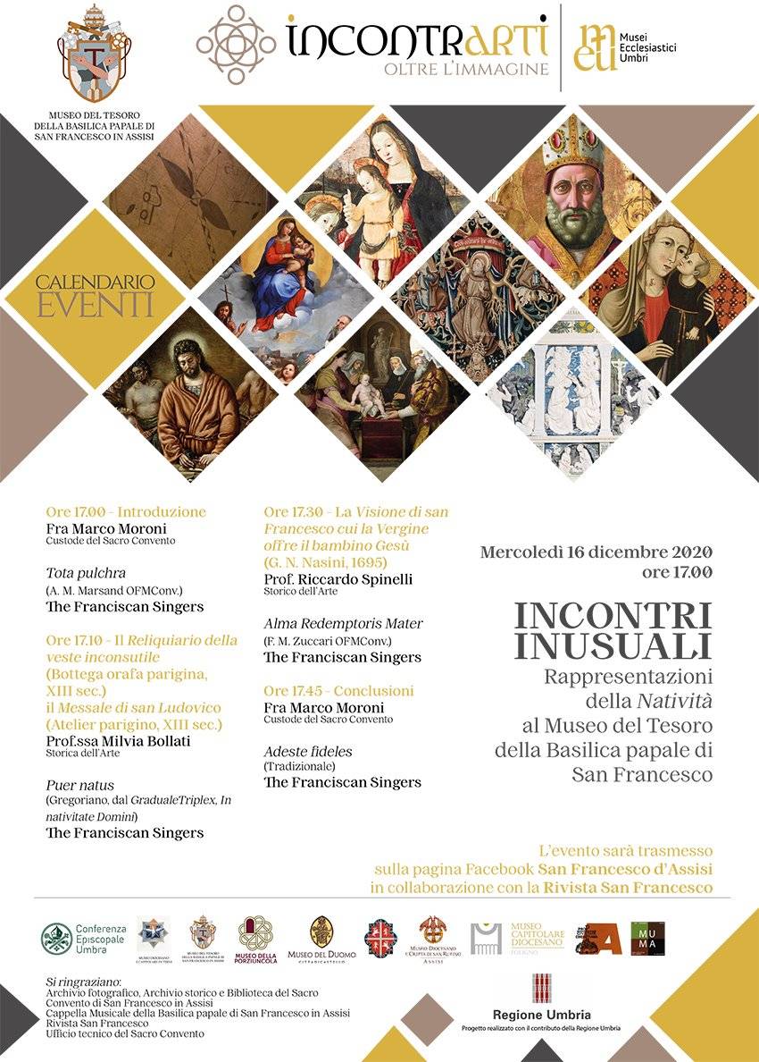 Incontri inusuali: rappresentazioni della Natività al Museo del Tesoro della Basilica papale di San Francesco
