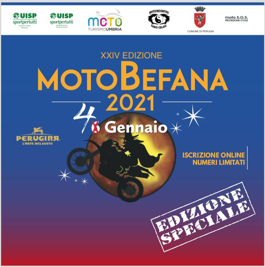 24esima edizione della Moto Befana
