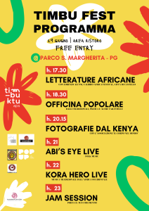 programma timbu fest Il 29 giugno arriva il Timbu Fest: Africa e Sud Italia si incontrano in una giornata al parco S. Margherita