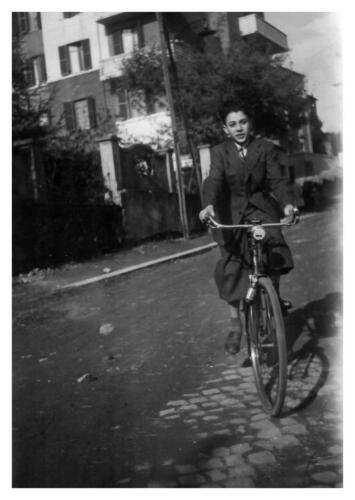 Piero in bicicletta