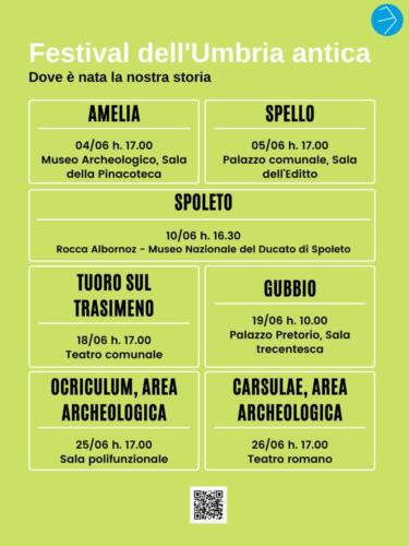 Programma Festival Umbria Antica